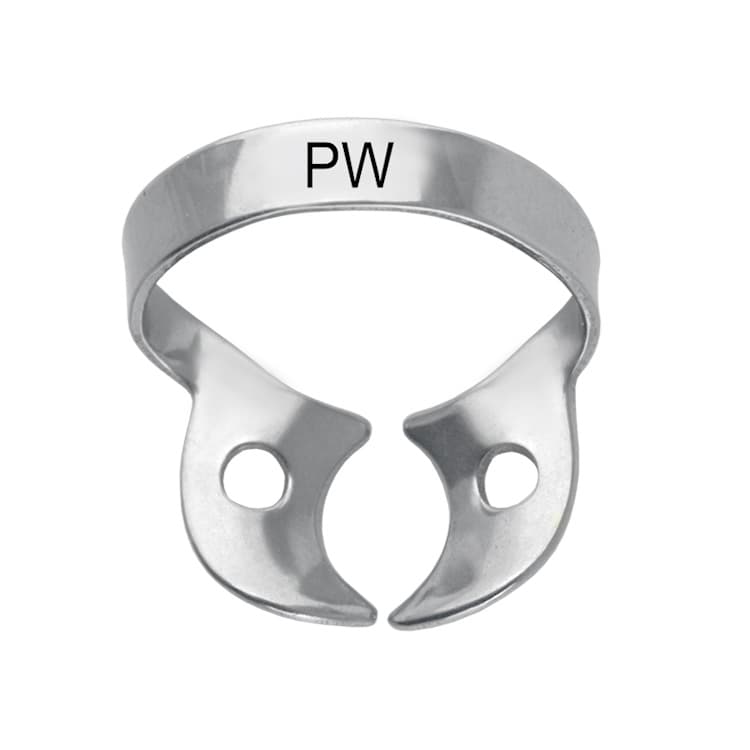Rubber dam clamp, Molars fig. PW – oficiali Falcon Medical produkto nuotrauka