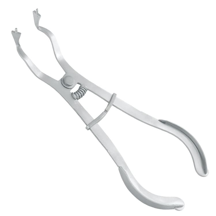 Rubber dam forceps Falcon 170mm – oficiali Falcon Medical produkto nuotrauka