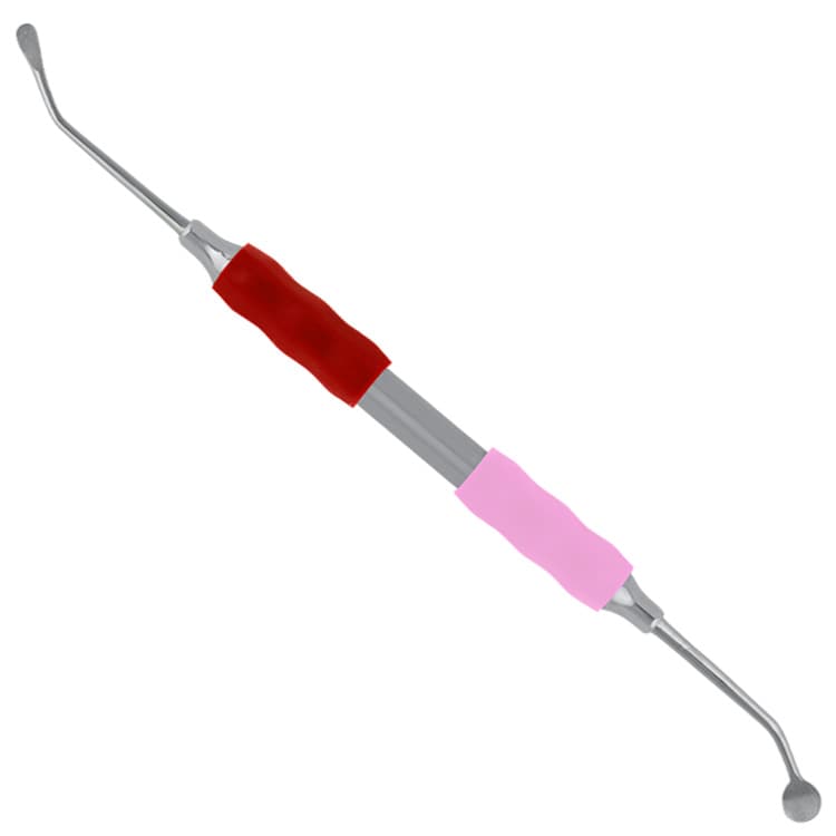 Soft-Line Curette de Ruddle round ends fig. 2 – oficiali Falcon Medical produkto nuotrauka