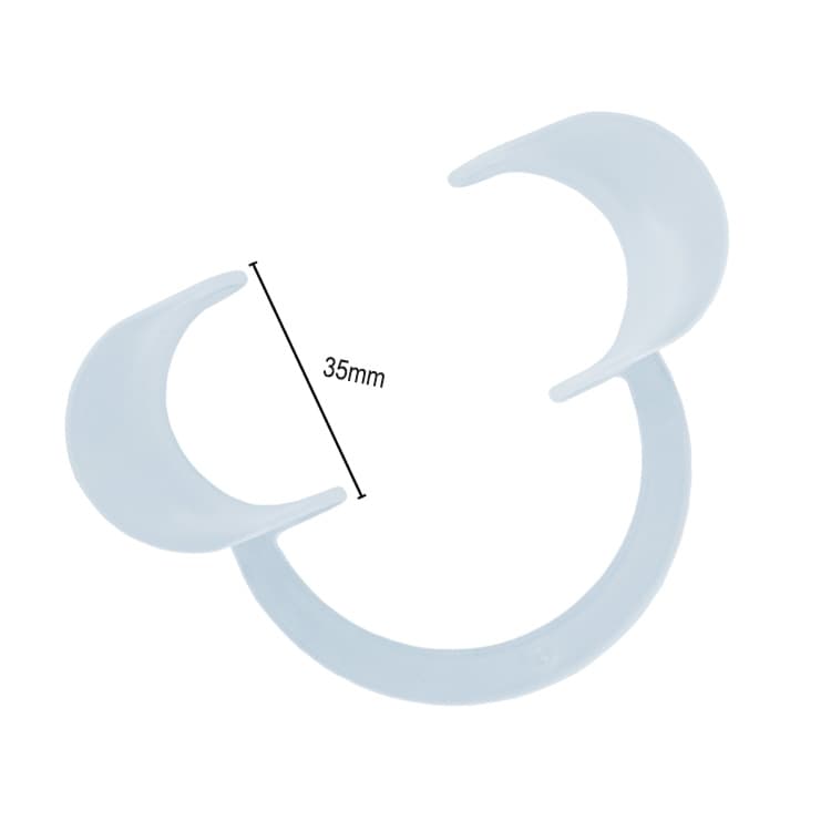 Retractor cheek soft plastic small 35mm – oficiali Falcon Medical produkto nuotrauka