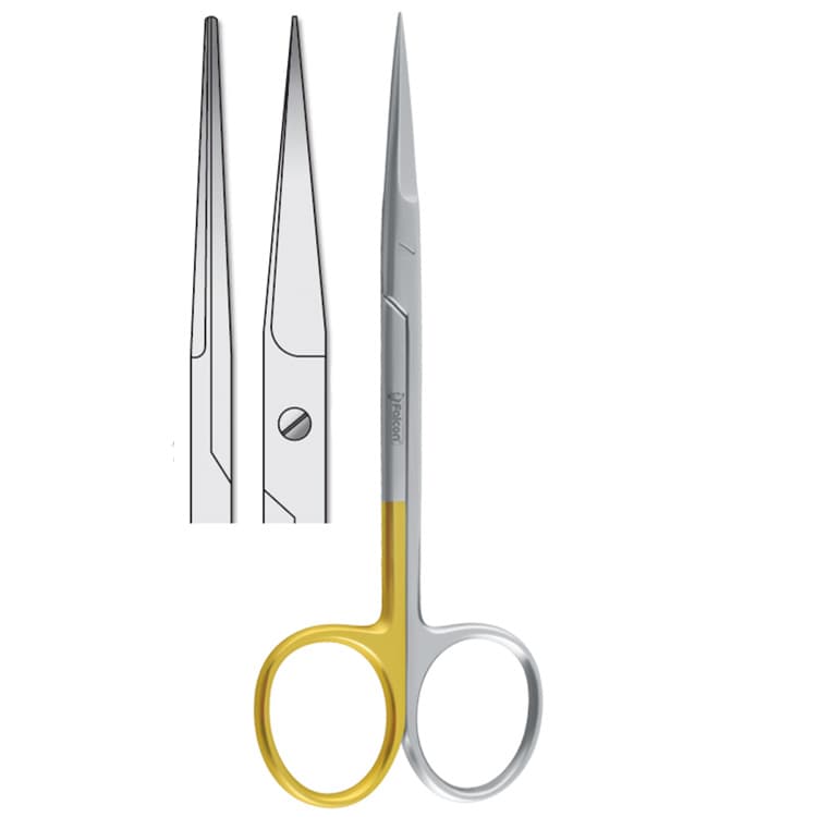 Super-Cut scissors Falcon straight 120mm – oficiali Falcon Medical produkto nuotrauka