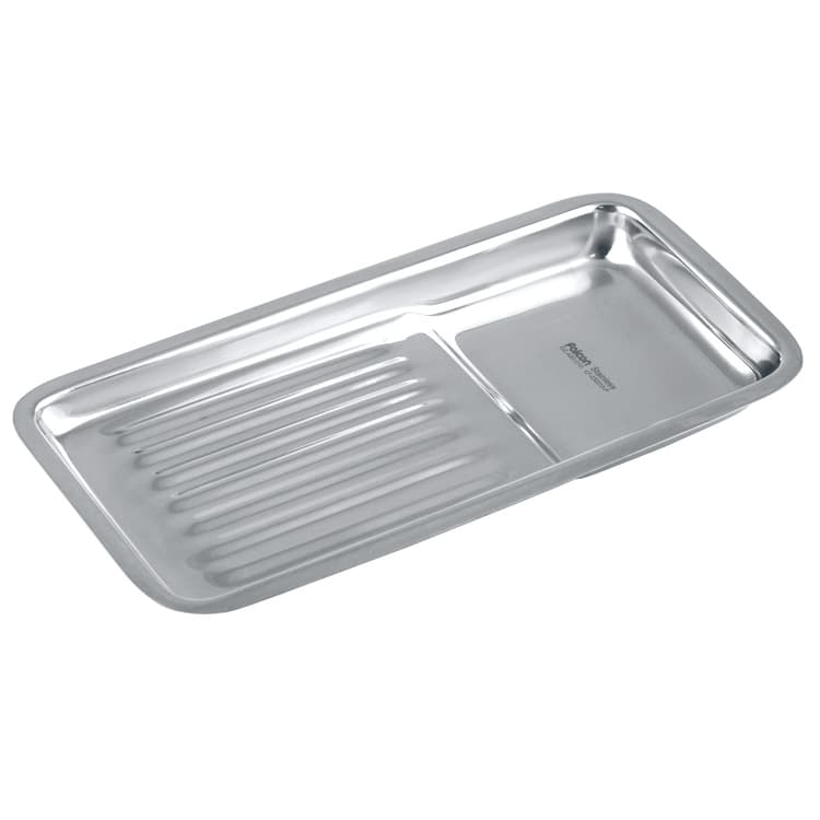 Tray stainless steel 185 x 80 x 15mm fig. 1 – oficiali Falcon Medical produkto nuotrauka