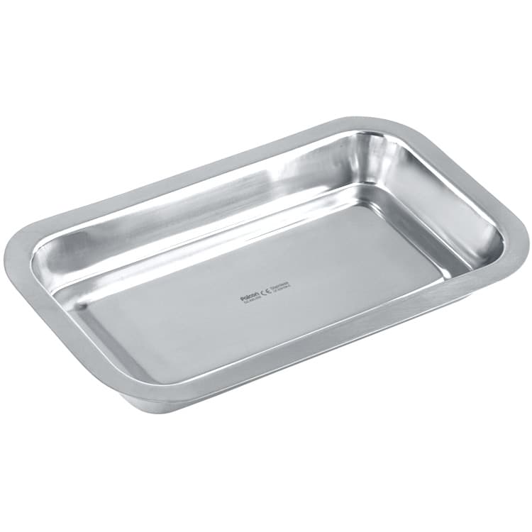 Tray stainless steel 190 x 100 x 25mm fig. 3 – oficiali Falcon Medical produkto nuotrauka