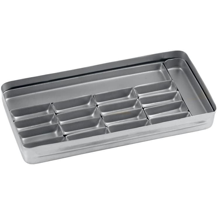 Endodontic/Implant tray complete 205x100x25mm – oficiali Falcon Medical produkto nuotrauka