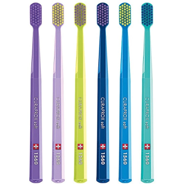 Curaprox CS 1560 soft toothbrush – oficiali Falcon Medical produkto nuotrauka