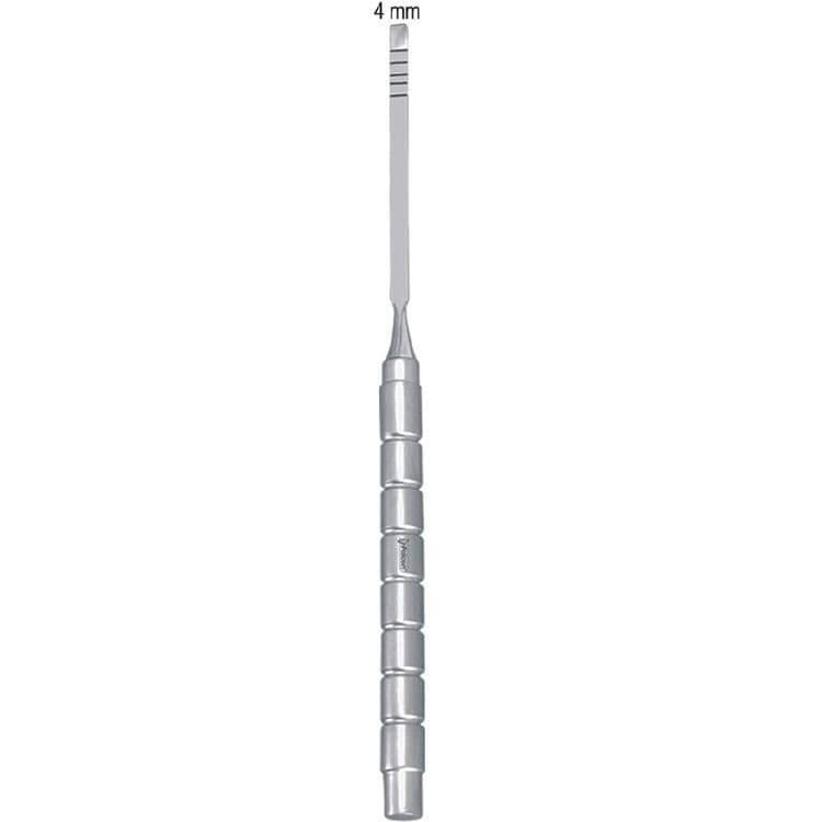 Osteotome bone Falcon with marking straight 4mm – oficiali Falcon Medical produkto nuotrauka