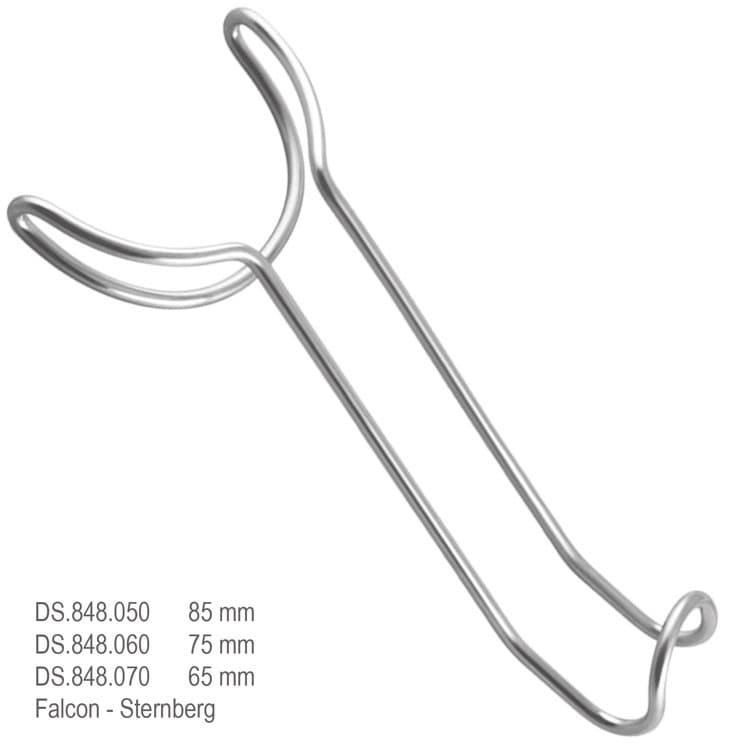 Retractor universal lip and cheek double ended regular 85mm x 175mm – oficiali Falcon Medical produkto nuotrauka