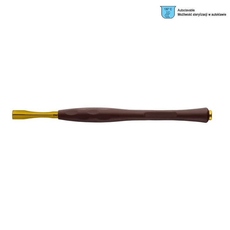 Century-Line Bone Tamper 7mm (Turquise) – oficiali Falcon Medical produkto nuotrauka