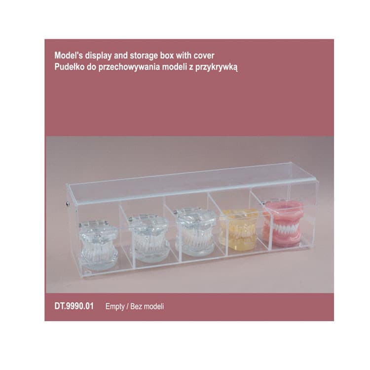 Display and storage box for dental models – oficiali Falcon Medical produkto nuotrauka