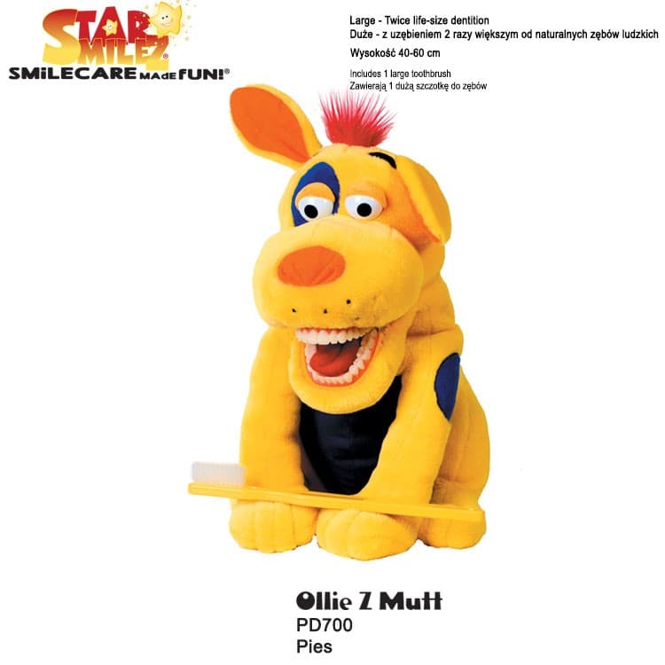 Star-Smilez regular Ollie Z. Mutt – oficiali Falcon Medical produkto nuotrauka