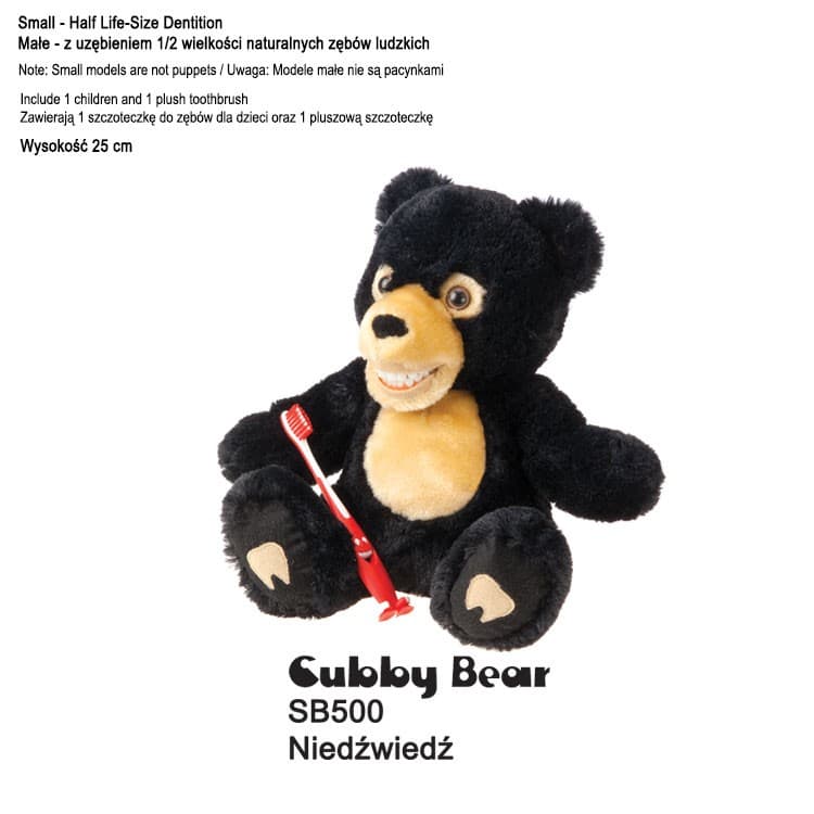 Star-Smilez Small Cubby Bear – oficiali Falcon Medical produkto nuotrauka