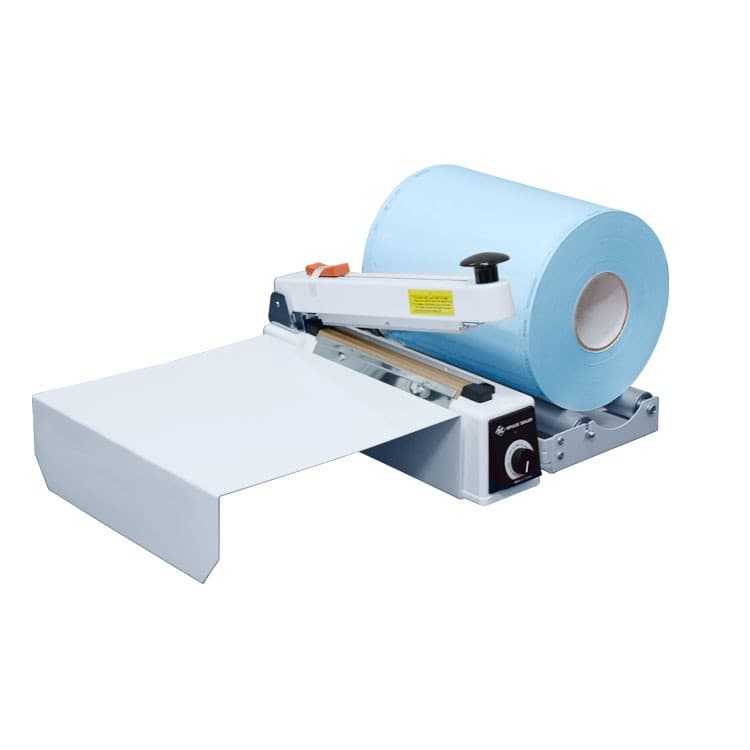 Sealing machine complete with stand and table – oficiali Falcon Medical produkto nuotrauka