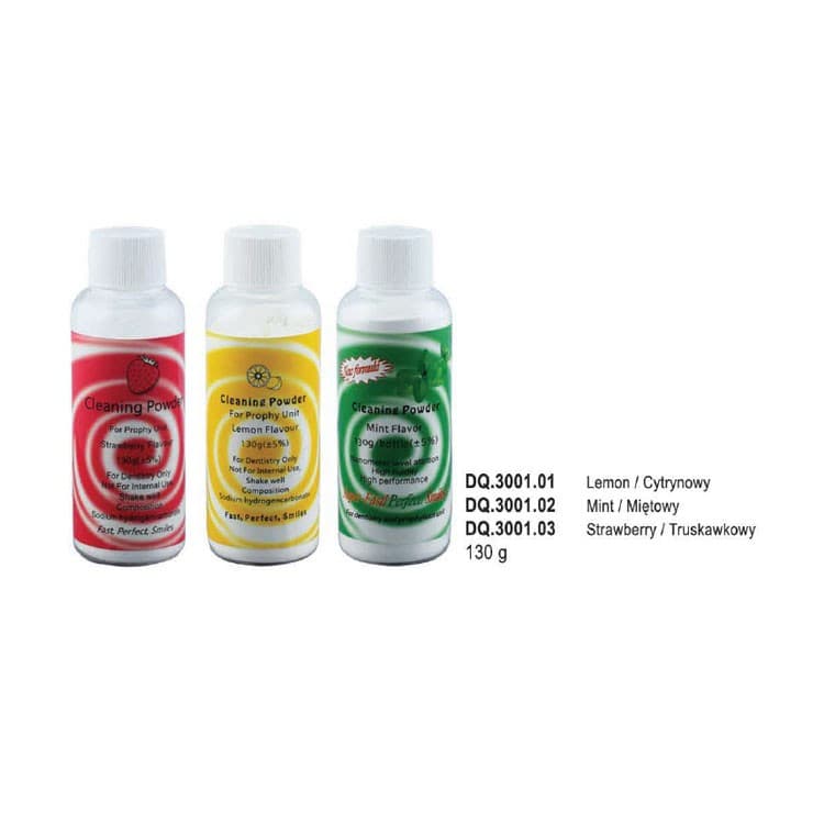 Polishing material strawberry flavour 130g – oficiali Falcon Medical produkto nuotrauka
