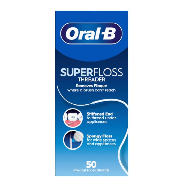 Oral-B Super Floss (50 pieces) – oficiali Falcon Medical produkto nuotrauka