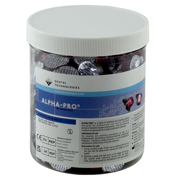 Prophy paste 2g dispensers mint course grit (Pack of 200 pieces) – oficiali Falcon Medical produkto nuotrauka