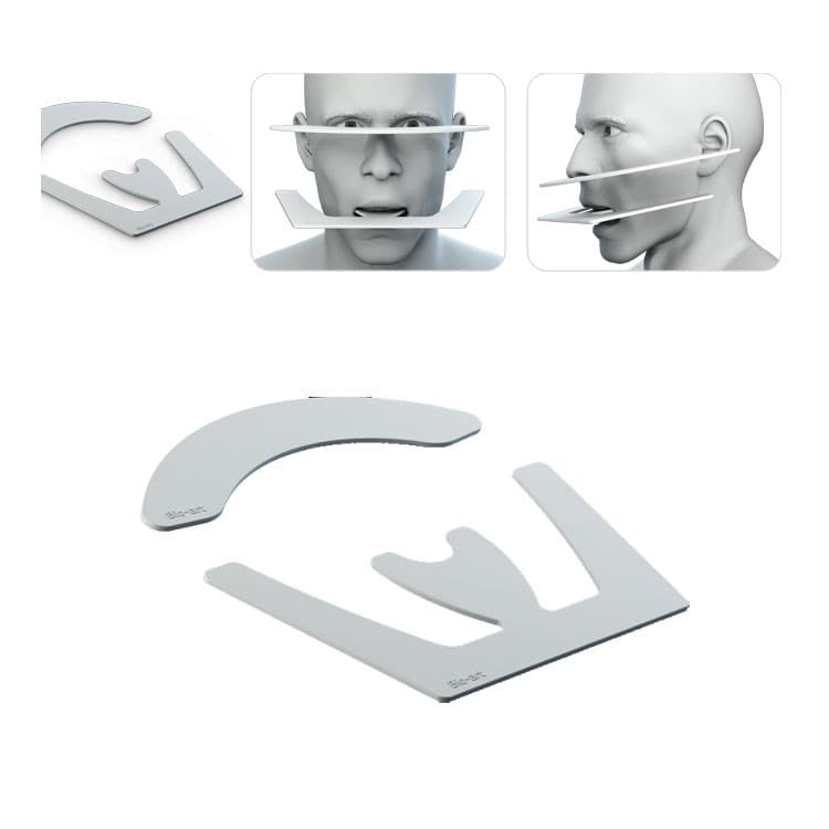 Bio-Art fox ruler aluminium – oficiali Falcon Medical produkto nuotrauka
