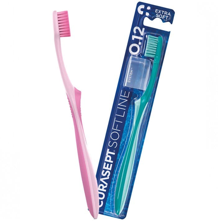 Szczoteczka do zębów Curasept extra soft 012 – oficiali Falcon Medical produkto nuotrauka