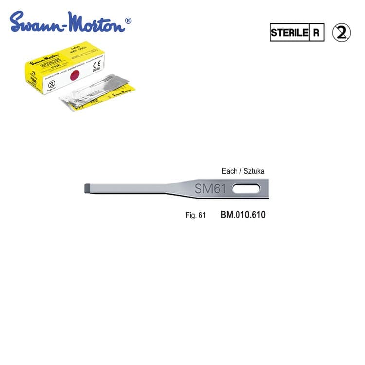 Scalpel blade micro fig. 61 – oficiali Falcon Medical produkto nuotrauka