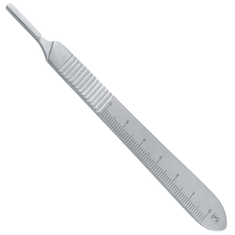 Scalpel handle graduated fig. 3G – oficiali Falcon Medical produkto nuotrauka
