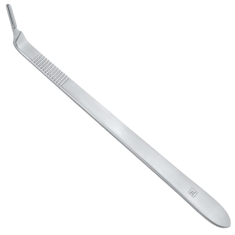 Scalpel handle angled fig. 3LA – oficiali Falcon Medical produkto nuotrauka