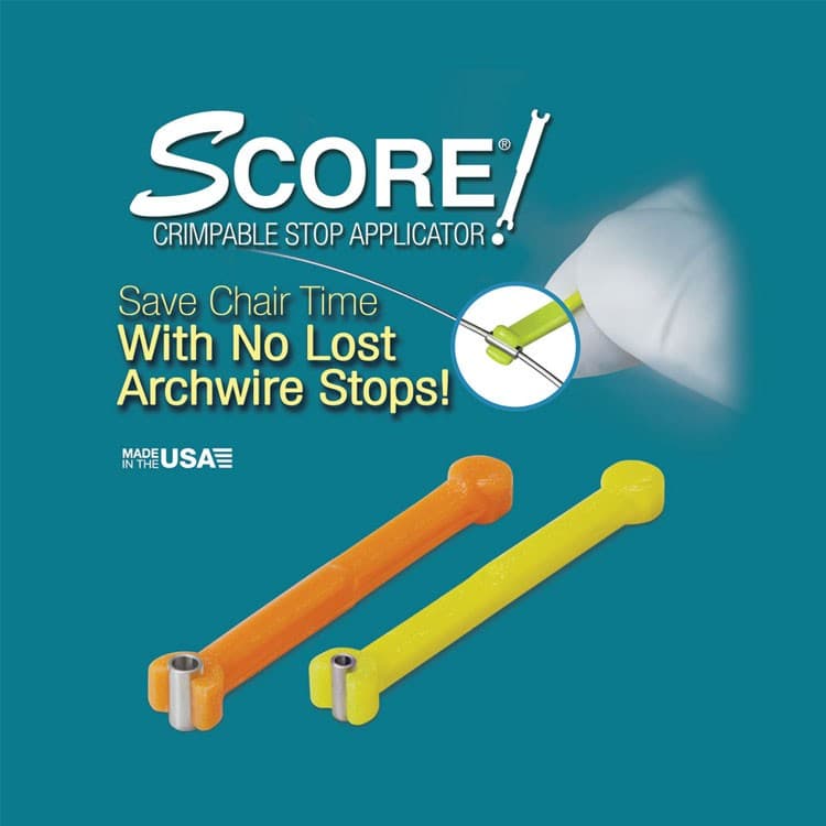 Disposable stop applicators for round wires (10 pieces) – oficiali Falcon Medical produkto nuotrauka