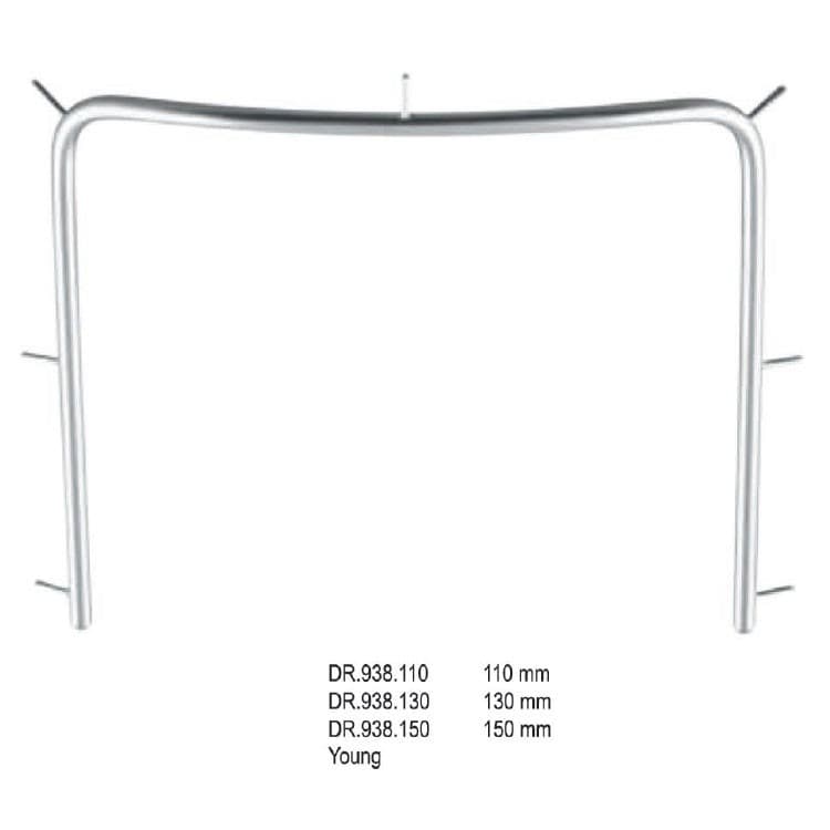 Rubber dam frame Young 110mm – oficiali Falcon Medical produkto nuotrauka