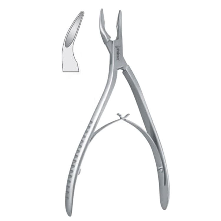 Rongeur Bone Friedmann micro S-shape 150mm – oficiali Falcon Medical produkto nuotrauka