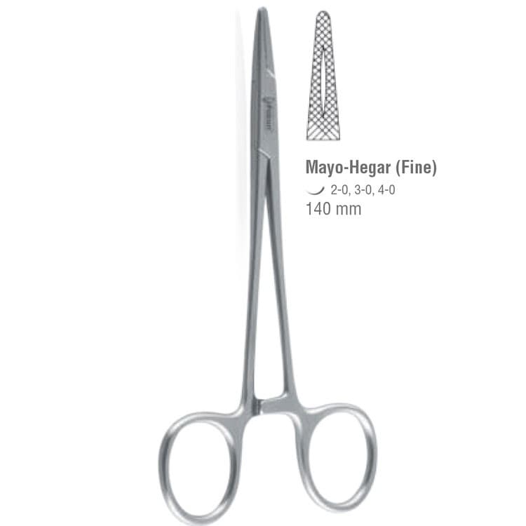 Needle holder Mayo-Hegar fine 140mm – oficiali Falcon Medical produkto nuotrauka