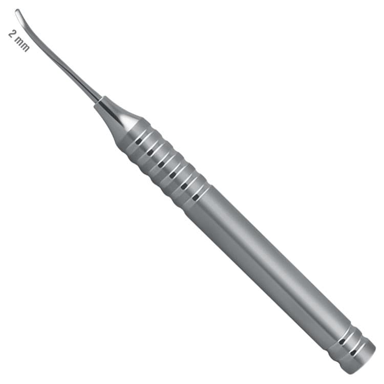 NiTi Periotome flexible curved 2mm, fig. 3 – oficiali Falcon Medical produkto nuotrauka