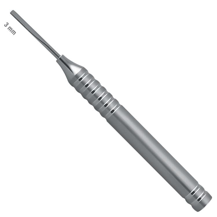 NiTi Periotome flexible straight 3mm, fig. 2 – oficiali Falcon Medical produkto nuotrauka
