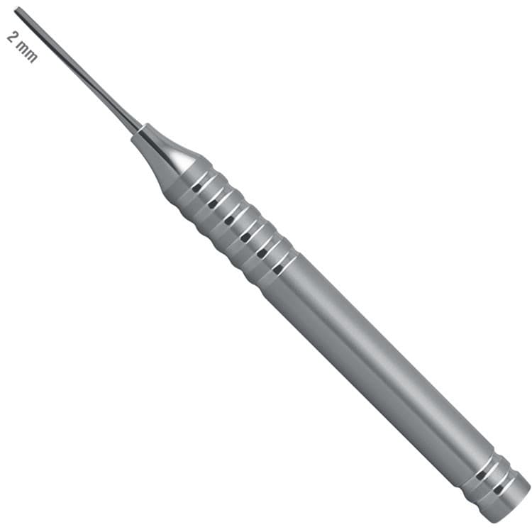 NiTi Periotome flexible straight 2mm, fig. 1 – oficiali Falcon Medical produkto nuotrauka