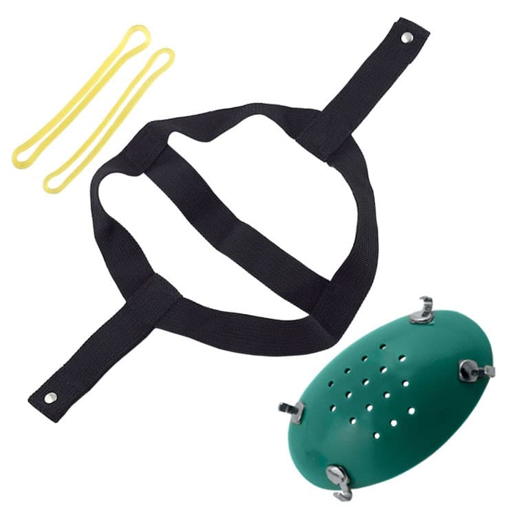 High pull head cap medium size with chin cup – oficiali Falcon Medical produkto nuotrauka