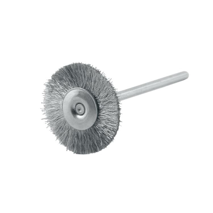 Mounted wheel polisher steel wire fine Ø 21mm – oficiali Falcon Medical produkto nuotrauka