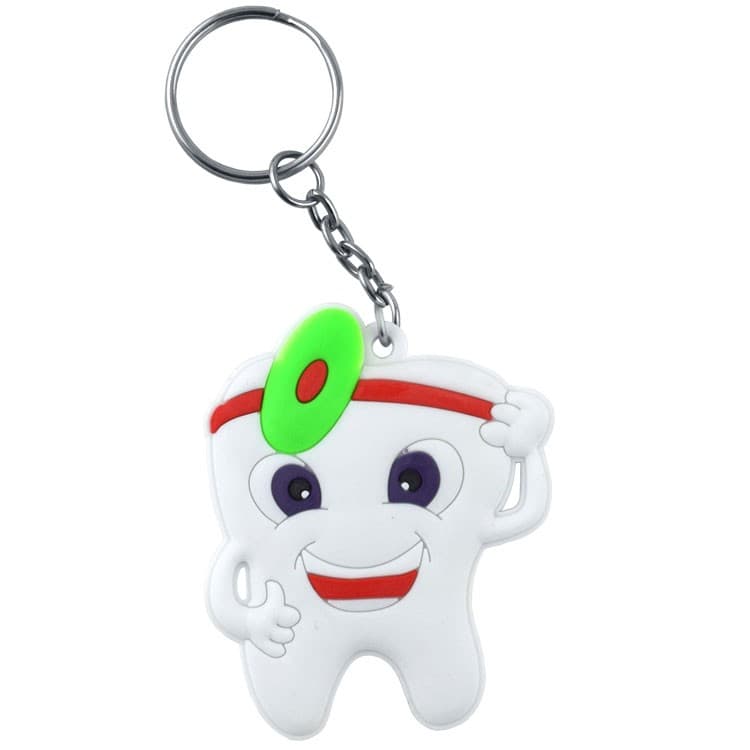Dental key rings smiling tooth shape 1 – oficiali Falcon Medical produkto nuotrauka