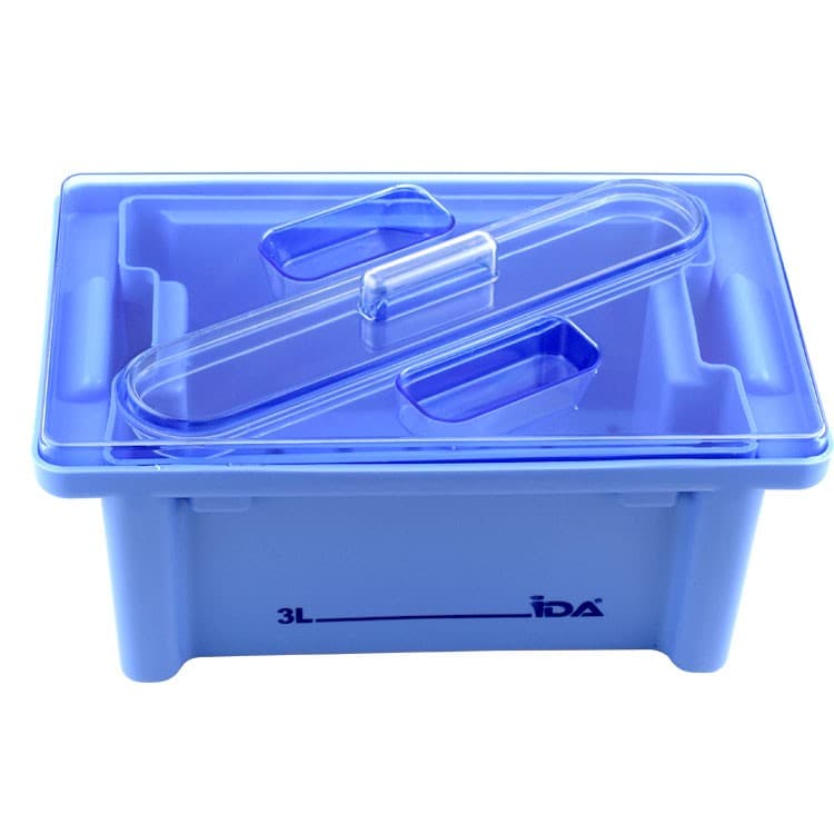 Instruments disinfectant tub blue 3 L – oficiali Falcon Medical produkto nuotrauka