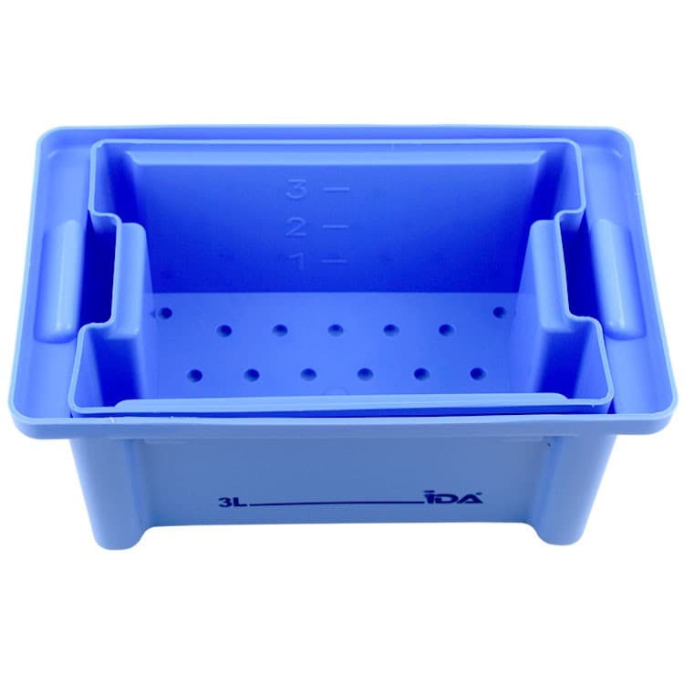 Instruments disinfectant tub blue 3 L – oficiali Falcon Medical produkto nuotrauka