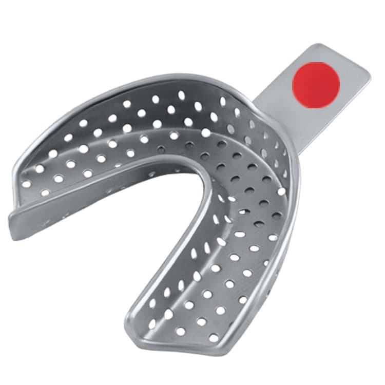 ID-Color Impression tray regular with rim lower – oficiali Falcon Medical produkto nuotrauka