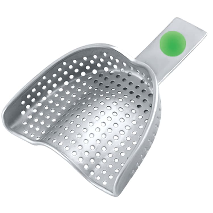 ID-Color Impression tray regular with rim upper – oficiali Falcon Medical produkto nuotrauka
