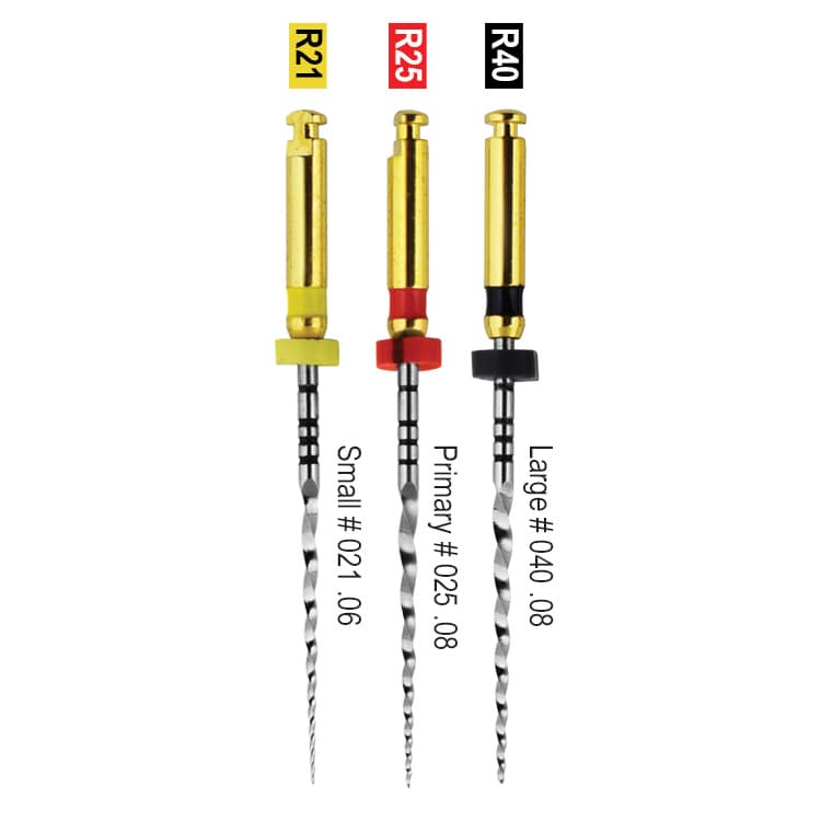W rotary file Niti 21mm (6 pieces) – oficiali Falcon Medical produkto nuotrauka