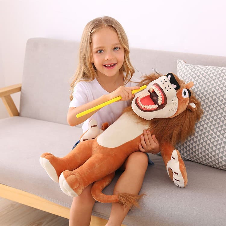 Lion puppet large – oficiali Falcon Medical produkto nuotrauka