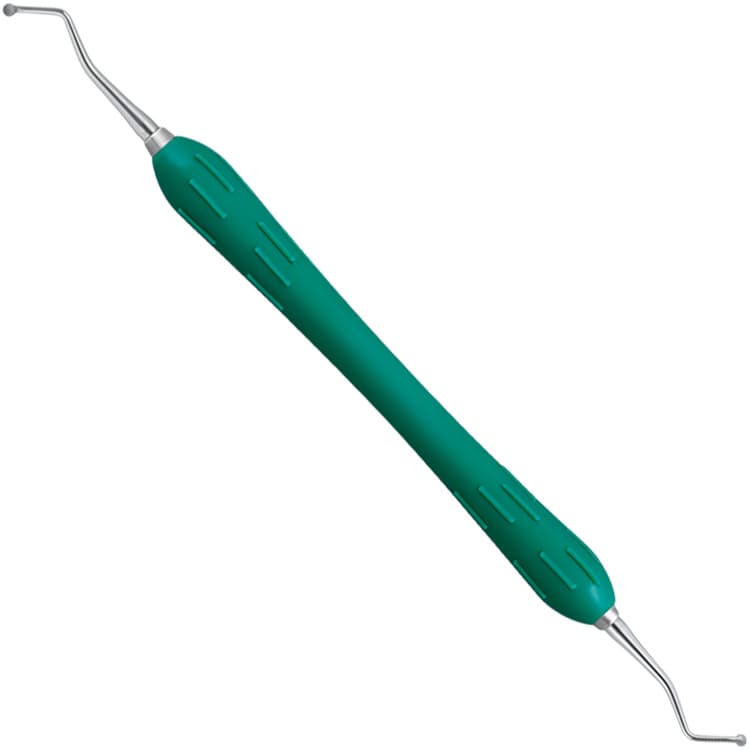 Easy-Color Excavator de back action 2.0mm, 651/661 (Green) – oficiali Falcon Medical produkto nuotrauka