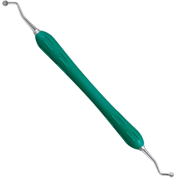 Easy-Color Excavator de back action 3.5mm, 671/681 (Green) – oficiali Falcon Medical produkto nuotrauka