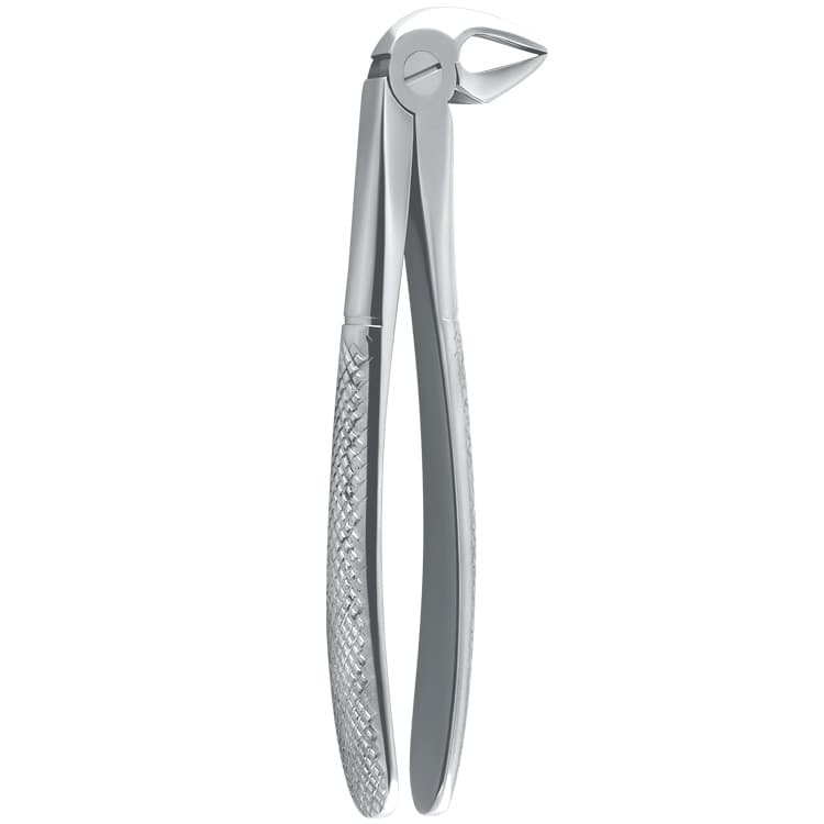 Extraction forceps European pattern Petite lower roots narrow tips fig. 33A – oficiali Falcon Medical produkto nuotrauka