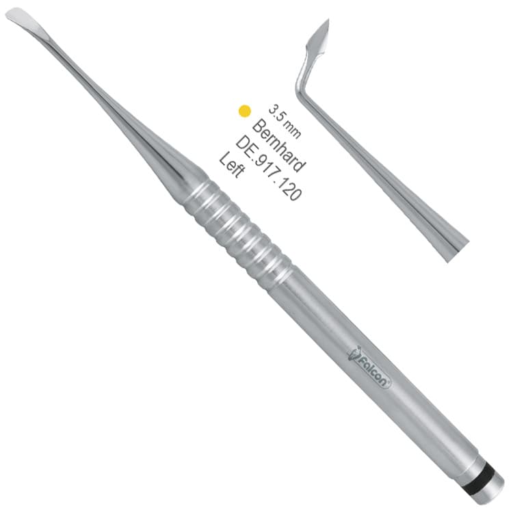 Luxating hybrid Bernhard left 3.5mm (Orange) – oficiali Falcon Medical produkto nuotrauka
