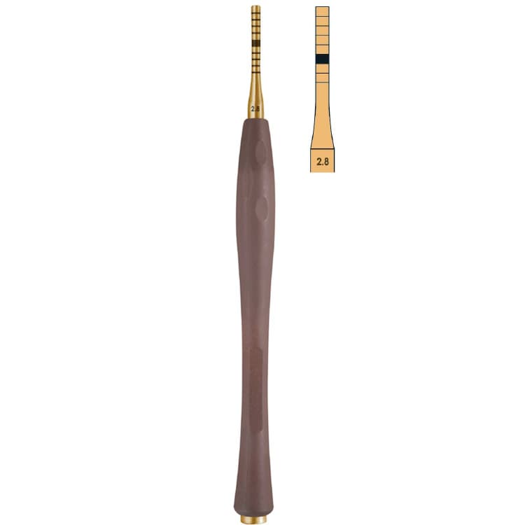 Century-Line Sinus osteotome concave straight 2.8mm – oficiali Falcon Medical produkto nuotrauka