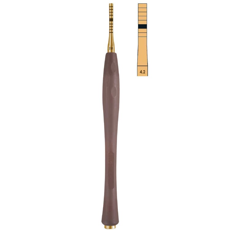 Century-Line Sinus osteotome concave straight 4.2mm – oficiali Falcon Medical produkto nuotrauka