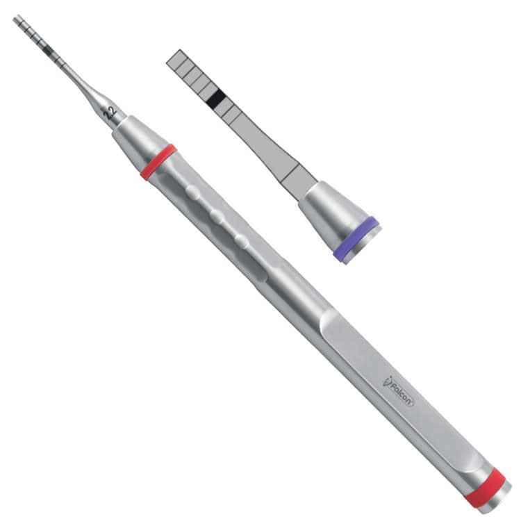 Sinus osteotome concave Straight 3.5mm – oficiali Falcon Medical produkto nuotrauka
