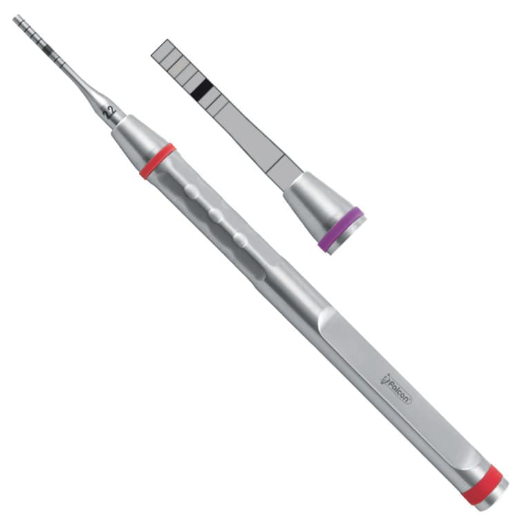Sinus osteotome concave Straight 4.2mm – oficiali Falcon Medical produkto nuotrauka