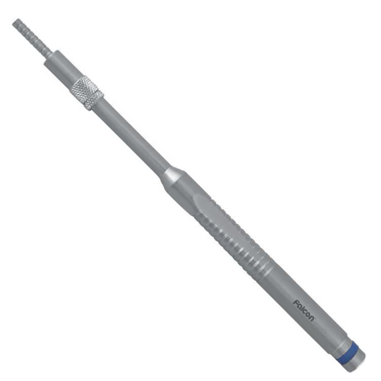 Ergo-Form Sinus osteotome with stop concave straight 3.5mm (Blue) – oficiali Falcon Medical produkto nuotrauka