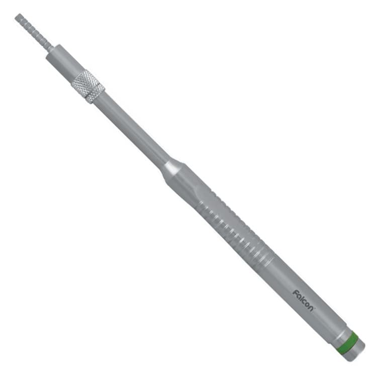Ergo-Form Sinus osteotome with stop concave straight 2.8mm (Green) – oficiali Falcon Medical produkto nuotrauka